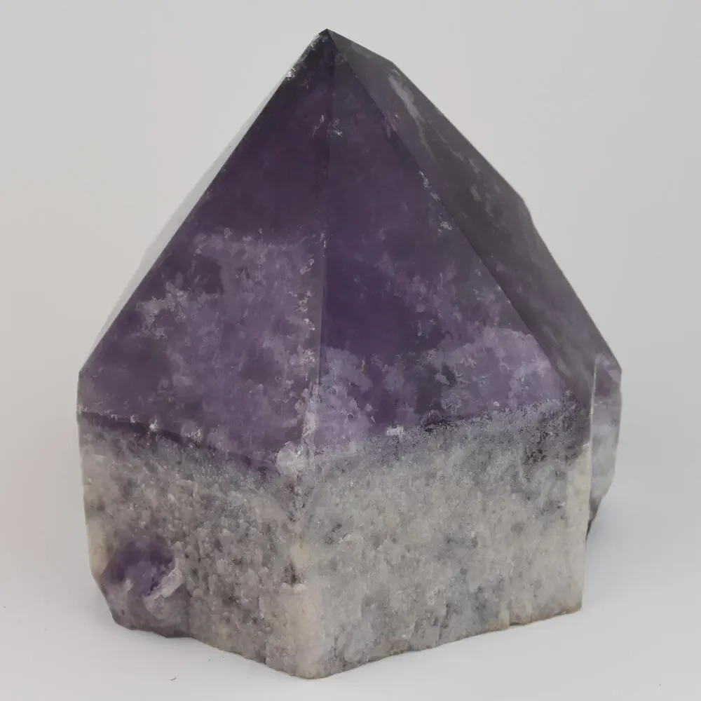 Amethyst Crystal Top Polished Point, Large, Enormous Size, Purple Color Stone